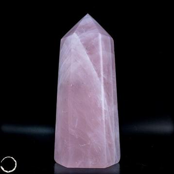 Obélisque en quartz rose naturel de première qualité,