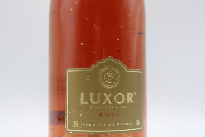 LUXOR, Luxor Pure Gold 24 K Rosé - Champagne Brut, Rosé - 1, Verzamelen, Wijnen