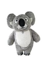 KIMU® Groot Opblaas Kostuum Koala Grijs 3 Meter Opblaasbaar, Ophalen of Verzenden