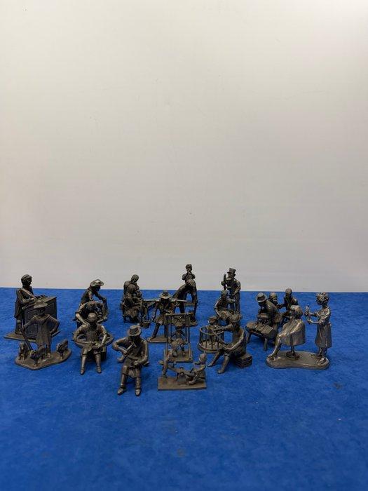 Daalderop KMD - Figure en étain - Tinnenbeelden Royal, Antiek en Kunst, Curiosa en Brocante