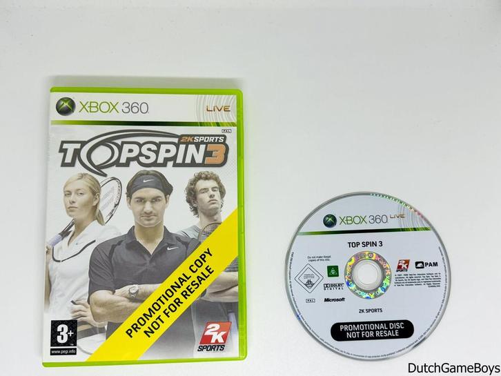 Xbox 360 - Topspin 3 - Promotional Copy, Consoles de jeu & Jeux vidéo, Jeux | Xbox 360, Envoi