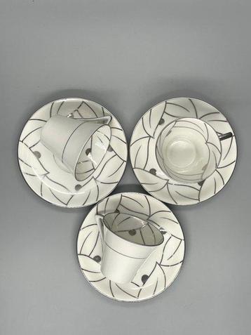 Manufacture Legrand Limoges - Koffieservies voor 8 (18) -
