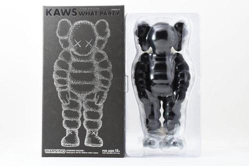 Kaws (1974) - WHAT PARTY Black, Antiek en Kunst, Kunst | Schilderijen | Modern