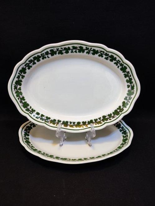 Meissen - Serveerschaal (2) - 2er Set antike kleine, Antiek en Kunst, Antiek | Meubels | Tafels