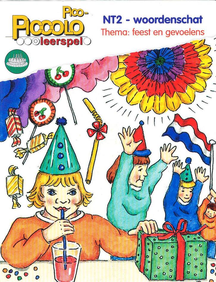 Pico Piccolo Woordenschat NT2 Feest en gevoelens vanaf groep, Boeken, Schoolboeken, Verzenden
