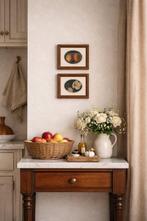 European School (XIX-XX) - Pair of Intimate Oval Paintings