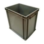 Kunststof bak met handgreep 400x300x385 mm PP grijs, Ophalen of Verzenden