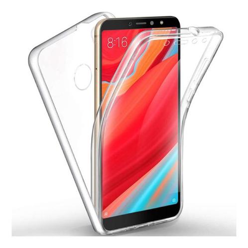 Xiaomi Mi A2 Full Body 360° Hoesje - Transparant TPU, Télécoms, Téléphonie mobile | Housses, Coques & Façades | Marques Autre