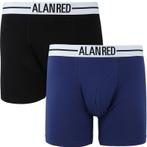 Alan Red Boxer Donkerblauw 2Pack maat L Heren, Kleding | Heren, Verzenden, Blauw, Alan Red, Boxer