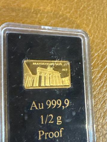 Fidji. 5 Dollars Brandenburger Tor, 0,5g (.999) (Sans Prix beschikbaar voor biedingen