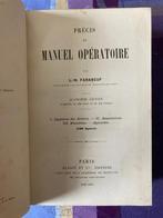 L.-H. Farabeuf - Précis de manuel opératoire - 1872