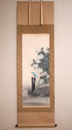 Waterside Bird - Bloemen- en Vogelkingfisher - hangende rol