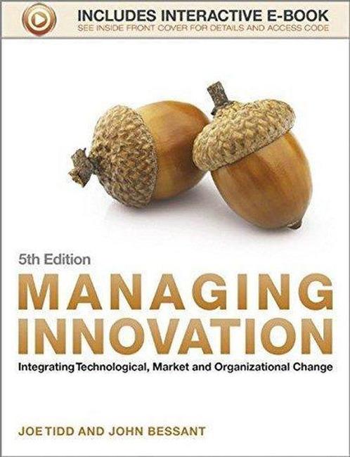Managing Innovation 9781118360637 John R Bessant, Boeken, Taal | Engels, Zo goed als nieuw, Verzenden