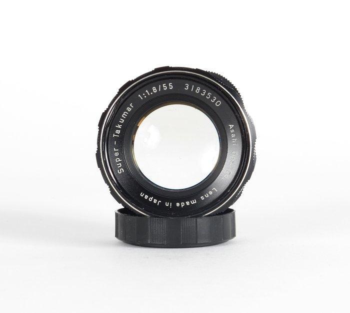 Asahi, Pentax Super-Takumar 1.8/55mm + SMC Takumar 3.5/135mm, Audio, Tv en Foto, Fotocamera's Analoog