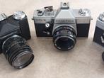 Praktica LTL3 - Helios 44-2 / Zenit-E + Petri 45mm f2.8, Audio, Tv en Foto, Fotocamera's Analoog, Nieuw