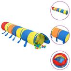 vidaXL Kinderspeeltunnel 245 cm polyester meerkleurig, Verzenden, Nieuw