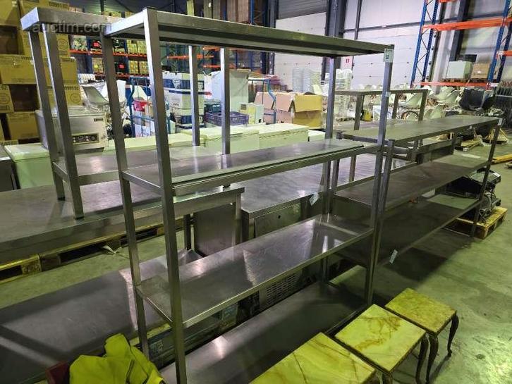 Inox opbergrek, Huis en Inrichting, Keuken | Keukenbenodigdheden, Ophalen