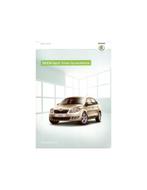 2014 SKODA RAPID BROCHURE ENGELS (INIDA), Nieuw