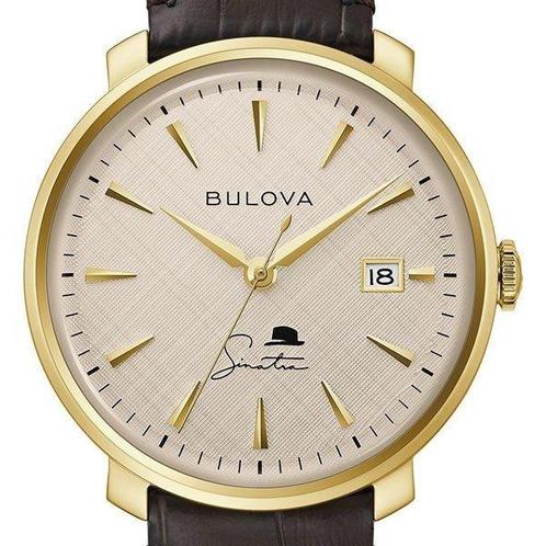 Bulova - Frank Sinatra Collection - “Fly Me To The Moon” -, Handtassen en Accessoires, Horloges | Heren