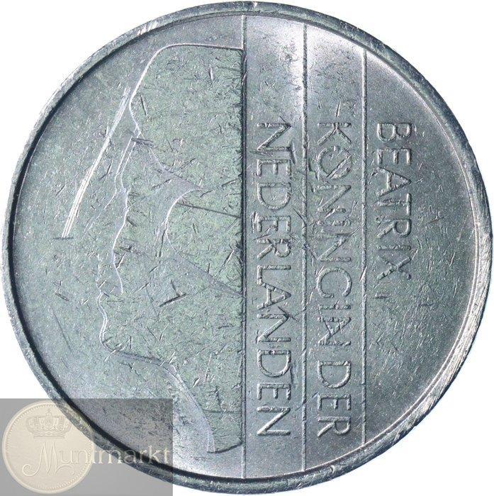 Nederland. Beatrix. 2 1/2 Gulden 1986 afgekeurd en ontvreemd, Postzegels en Munten, Munten | Nederland