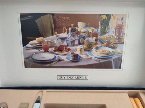 GUY DEGRENNE - Bestekset - Staal, Antiek en Kunst, Antiek | Meubels | Tafels