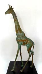 Abdoulaye Derme - sculptuur, Grande Girafe - 63 cm -, Antiquités & Art, Curiosités & Brocante