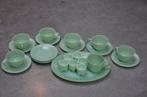 Anchor Hocking - Service à boisson (24) - Opaline - Jadeite, Antiek en Kunst