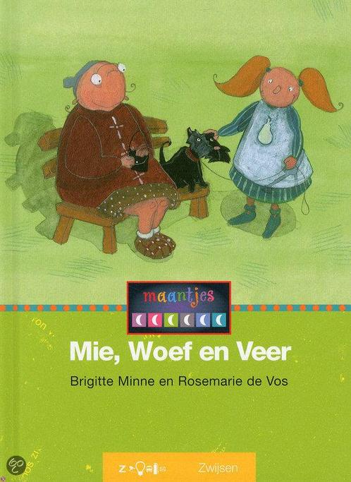 Mie, Woef en Veer / Maantjes / 9 b-1 9789027660367, Boeken, Kinderboeken | Jeugd | onder 10 jaar, Gelezen, Verzenden