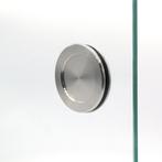 Schuifdeur komgreep zelfklevend (set van 2 stuks) - RVS, Verzenden, Nieuw
