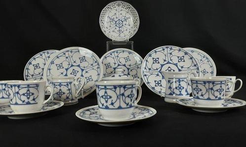 Bavaria - Bareuther - Service de dîner (18) - Indischblau -, Antiek en Kunst, Antiek | Meubels | Tafels