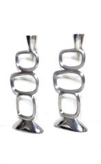 Matthew Hilton - Kandelaar Cirkelkandelaars (2) - Aluminium