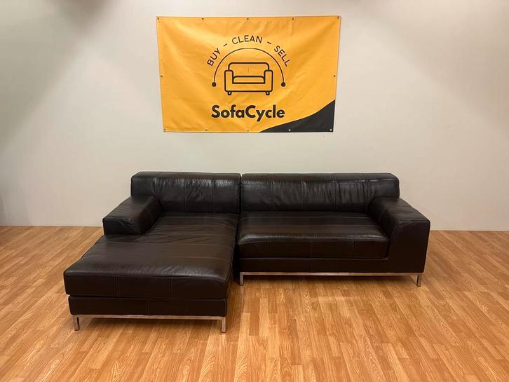 IKEA Kramfors lederen zetels – echt topleder - Levering, Huis en Inrichting, Zetels | Zetels en Chaises Longues, Nieuw, Ophalen of Verzenden