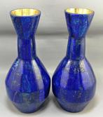 Lapis lazuli sculpté à la main Paire de vases - Hauteur :, Verzamelen, Dierenverzamelingen, Nieuw