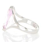 Zonder Minimumprijs - Ring - 18 karaat Witgoud Kunziet, Handtassen en Accessoires, Ringen, Nieuw