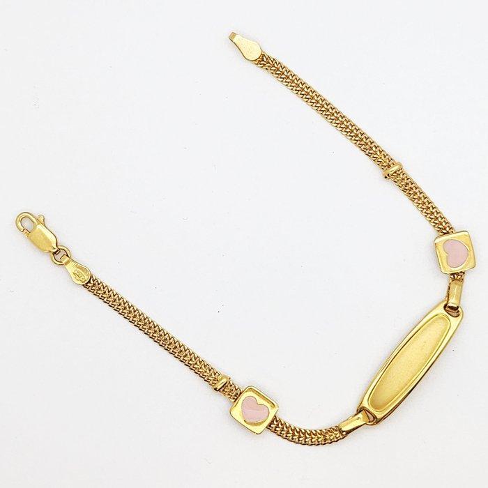 Armband - 18 karaat Geel goud, Handtassen en Accessoires, Armbanden