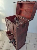 Armoire à liqueurs - Bois - Meuble de bar - 80 cm