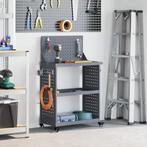vidaXL Gereedschapswagen Antraciet 65 x 35 x 111 cm, Verzenden, Nieuw
