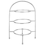 Etagère | Chroom | 3x Ø210mm | 240x205x380(h)mm Olympia, Verzenden, Nieuw in verpakking