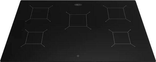 2dekans | Boretti – Inductiekookplaat – 80 cm & 5 Zones –, Elektronische apparatuur, Kookplaten, Ophalen of Verzenden
