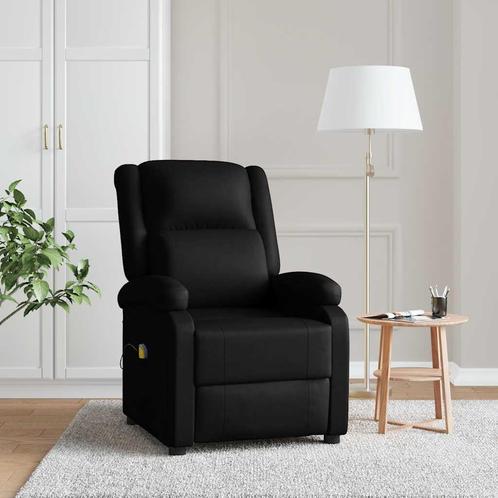 vidaXL Massagestoel kunstleer zwart, Huis en Inrichting, Stoelen, Nieuw, Verzenden