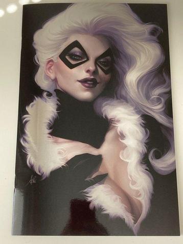Black Cat 1 - Black Cat #1 Stanley Artgerm Lau Virgin Foil beschikbaar voor biedingen