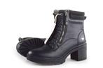 Mustang Veterboots in maat 38 Zwart | 5% extra korting, Verzenden, Zwart, Overige typen, Zo goed als nieuw