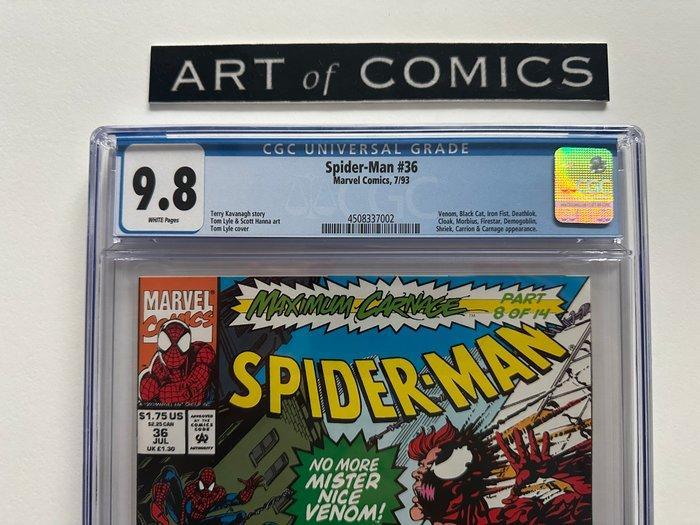 Spider-Man #36 - CGC 9.8 - Venom, Black Cat, Iron Fist,, Livres, BD | Comics