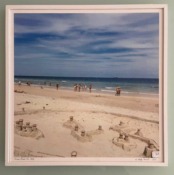 Andy Sweet (1953 - 1982) - Sandcastles, Miami Beach - 1979, Antiek en Kunst, Kunst | Designobjecten