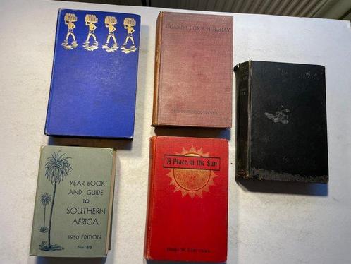 Lot with 5 books on Africa - 1910, Antiek en Kunst, Antiek | Boeken en Manuscripten