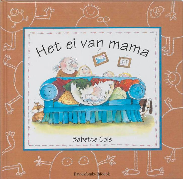 Het ei van mama / Davidsfonds/Infodok-prentenboeken B. Cole, Boeken, Prentenboeken en Plaatjesalbums, Gelezen, Verzenden