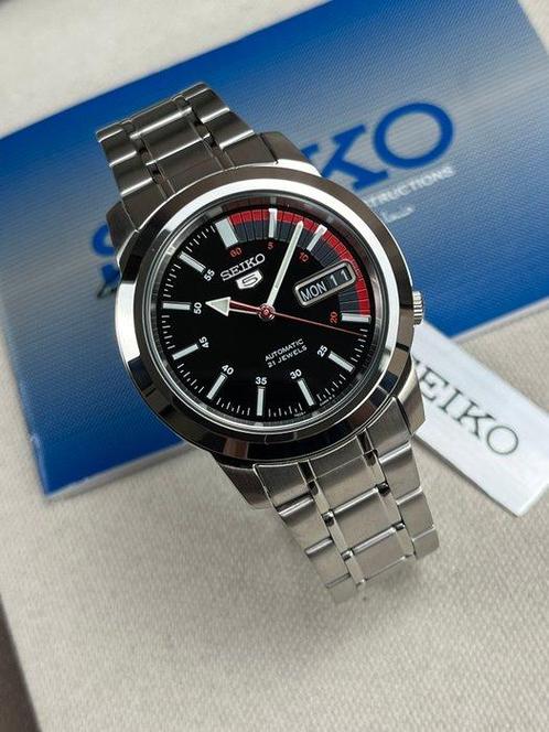 Seiko - 5 - Automatic Day Date - Zonder Minimumprijs -, Handtassen en Accessoires, Horloges | Heren