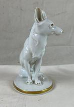 Metzler & Ortloff - Beeldje - German Shepherd sitting on an