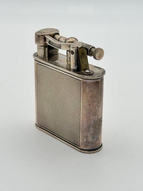 Dunhill - Unique Sport Paris - Briquet - Métal argenté, Verzamelen, Rookartikelen, Aanstekers en Luciferdoosjes