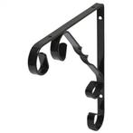 Duraline - Plankdrager - Ornament Zwart - Metaal - 20x20cm, Verzenden